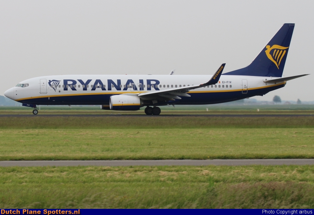 EI-FIV Boeing 737-800 Ryanair by airbus