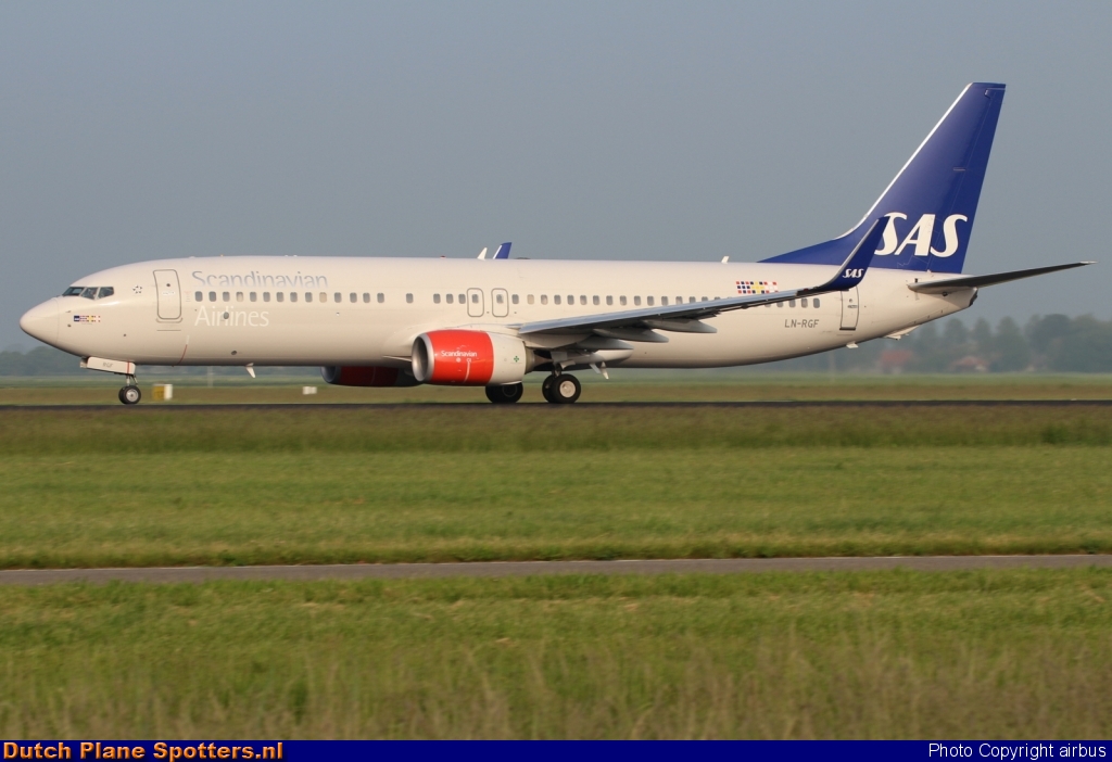 LN-RGF Boeing 737-800 SAS Scandinavian Airlines by airbus