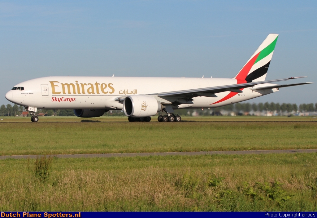 A6-EFJ Boeing 777-F Emirates Sky Cargo by airbus