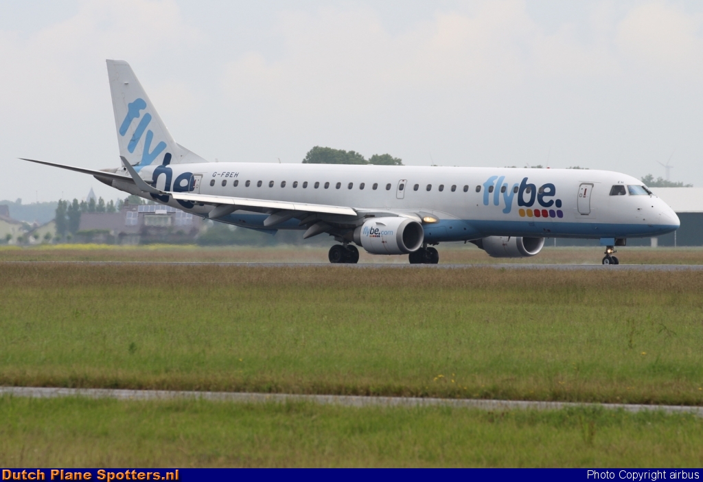 G-FBEH Embraer 195 Flybe by airbus