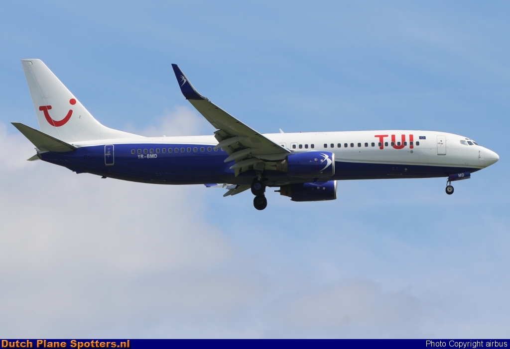 YR-BMD Boeing 737-800 Blue Air by airbus