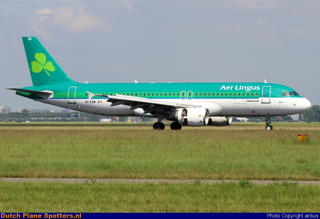 EI-EZW Airbus A320 Aer Lingus by airbus