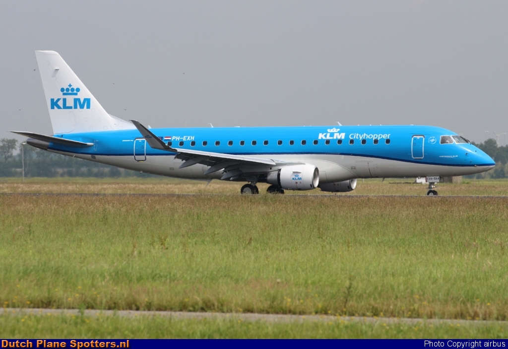 PH-EXH Embraer 175 KLM Cityhopper by airbus