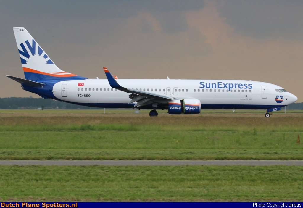 TC-SEO Boeing 737-800 SunExpress by airbus