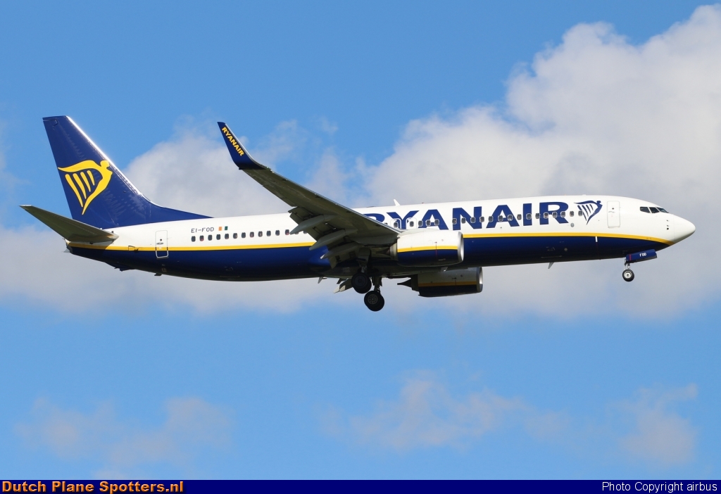 EI-FOD Boeing 737-800 Ryanair by airbus