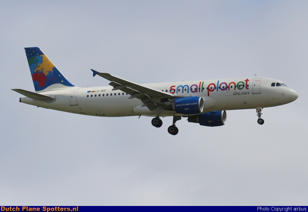 LY-SPF Airbus A320 Small Planet Airlines by airbus