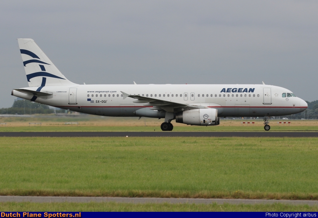 SX-DGI Airbus A320 Aegean Airlines by airbus