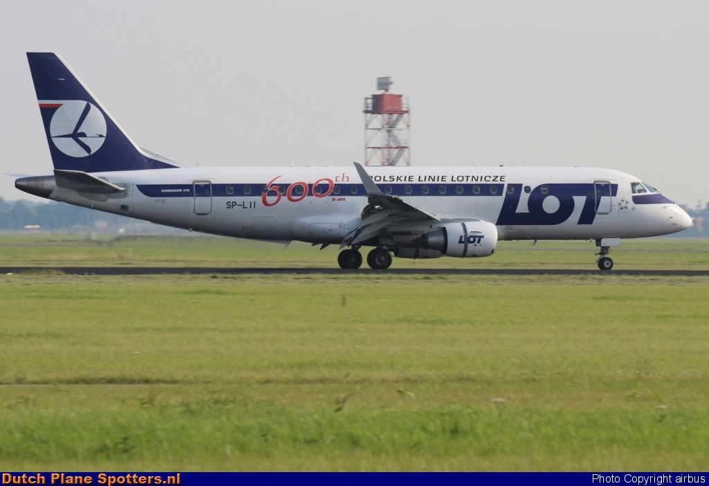 SP-LII Embraer 175 LOT Polish Airlines by airbus