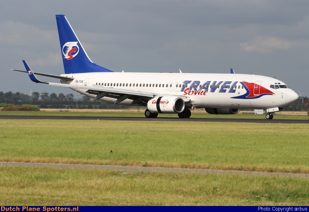 OK-TVE Boeing 737-800 Travel Service by airbus