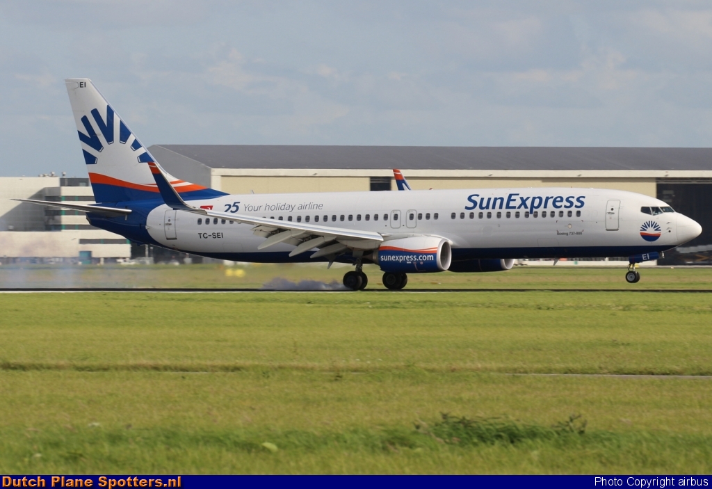 TC-SEI Boeing 737-800 SunExpress by airbus