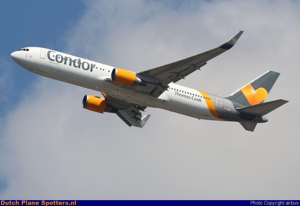 D-ABUT Boeing 767-300 Condor (Thomas Cook) by airbus