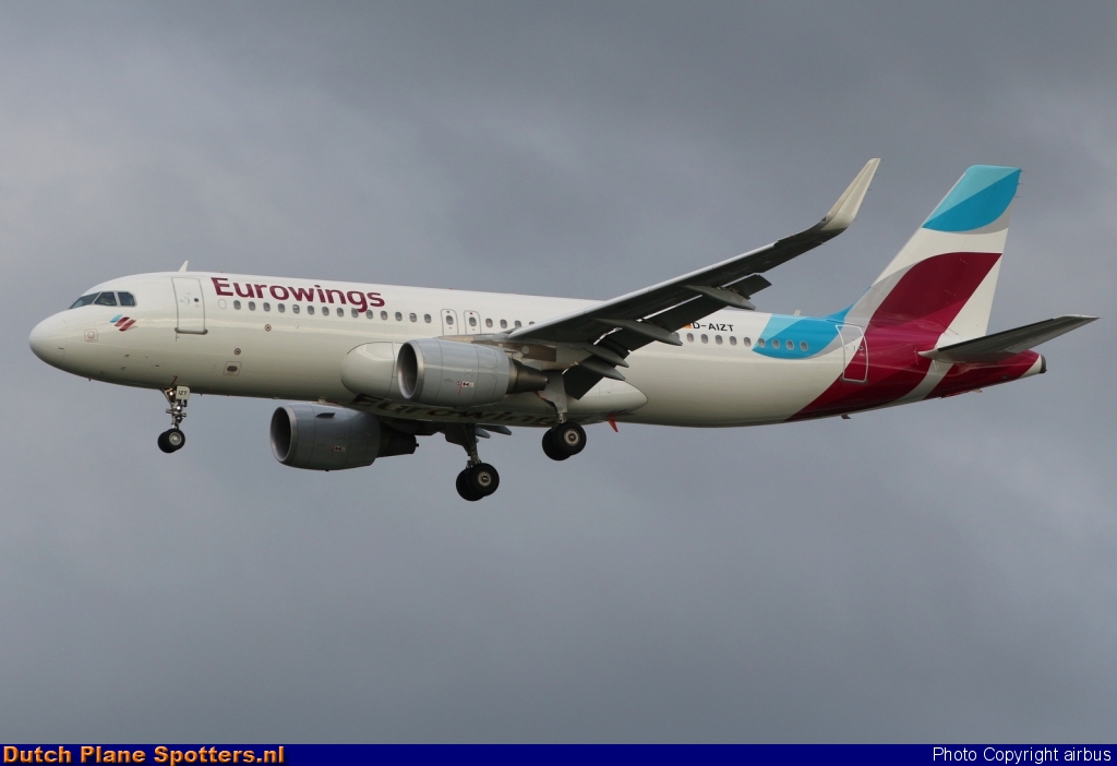 D-AIZT Airbus A320 Eurowings by airbus