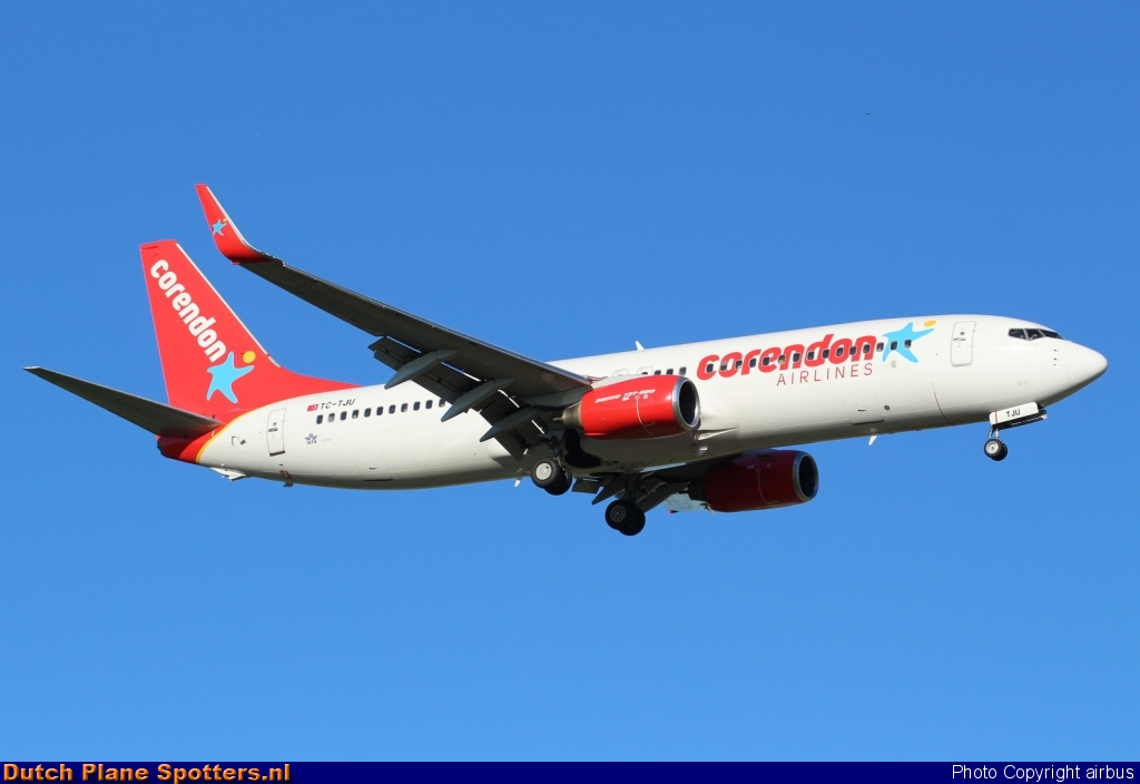 TC-TJU Boeing 737-800 Corendon Airlines by airbus