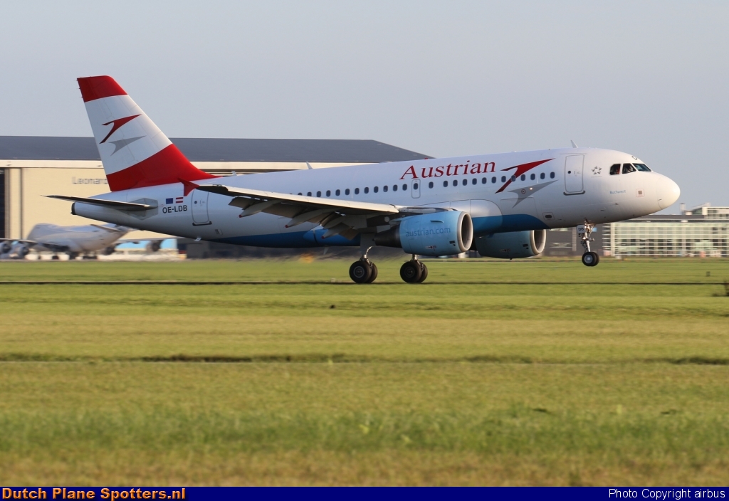 OE-LDB Airbus A319 Austrian Airlines by airbus