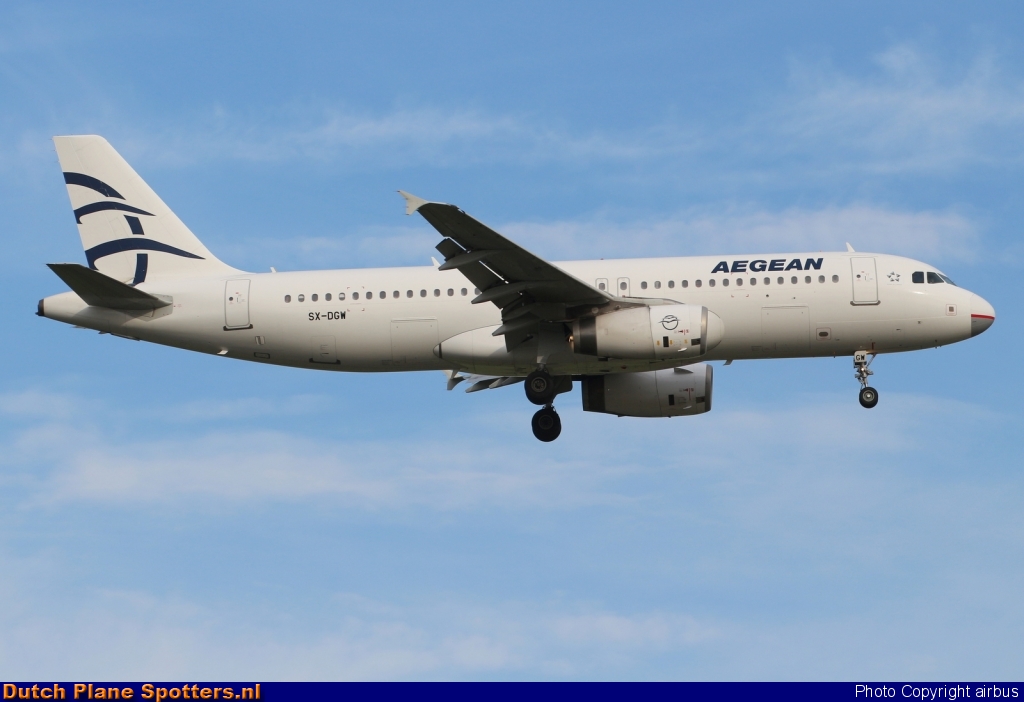 SX-DGW Airbus A320 Aegean Airlines by airbus