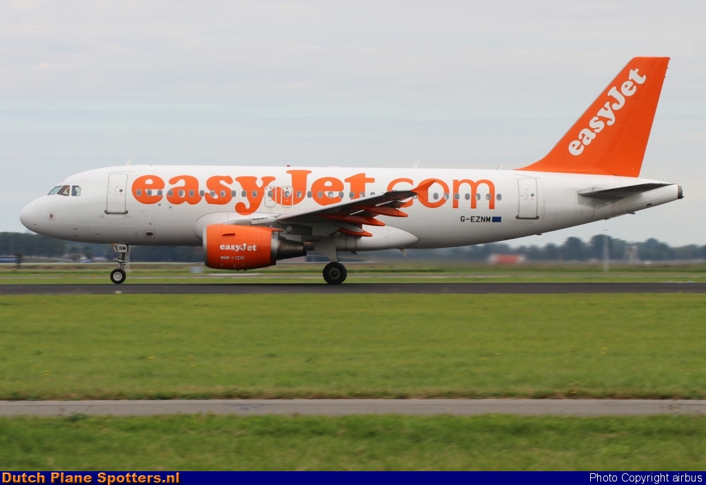G-EZNM Airbus A319 easyJet by airbus