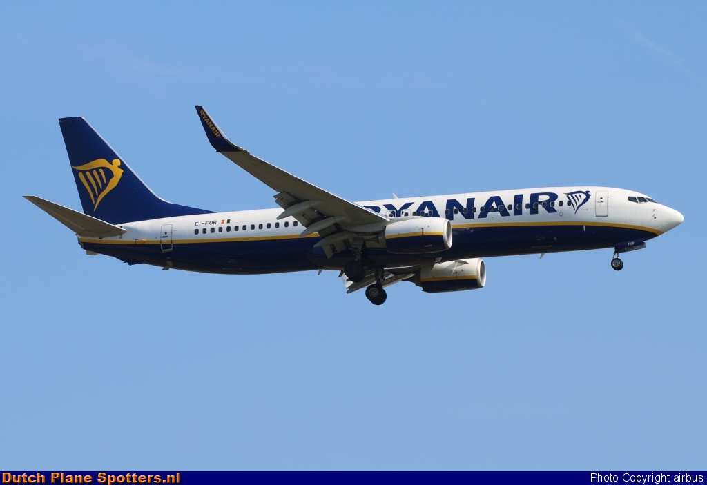 EI-FOR Boeing 737-800 Ryanair by airbus