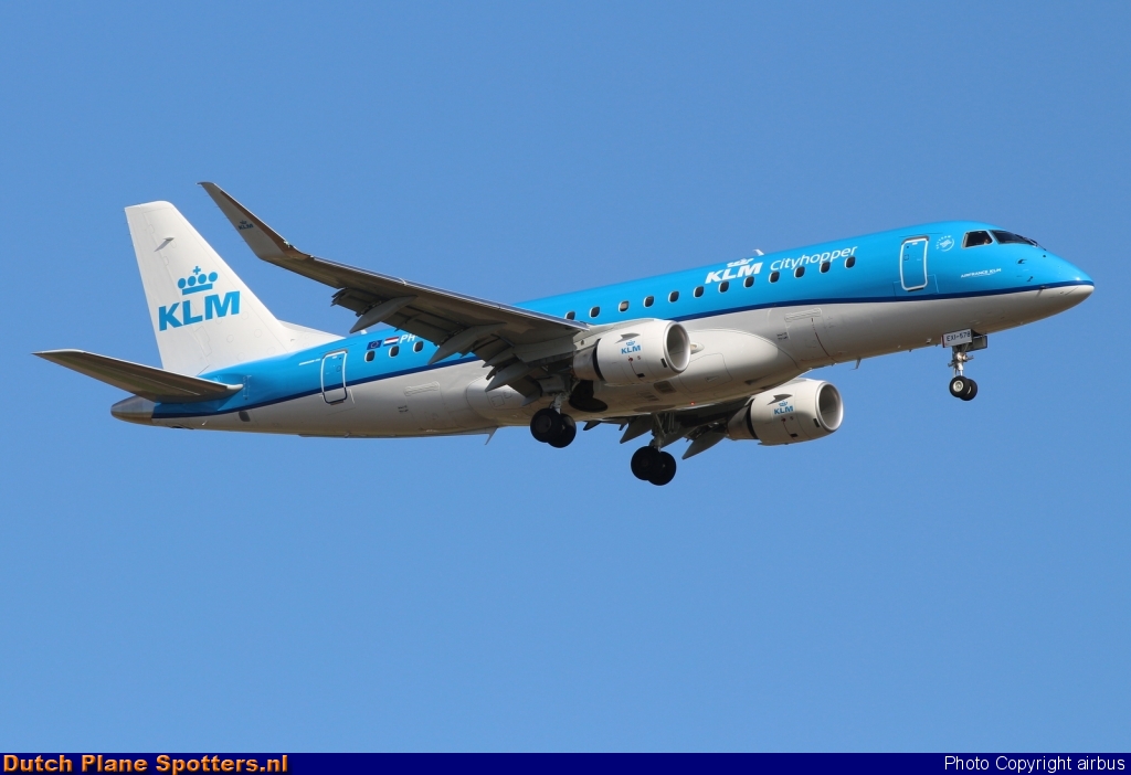 PH-EXI Embraer 175 KLM Cityhopper by airbus