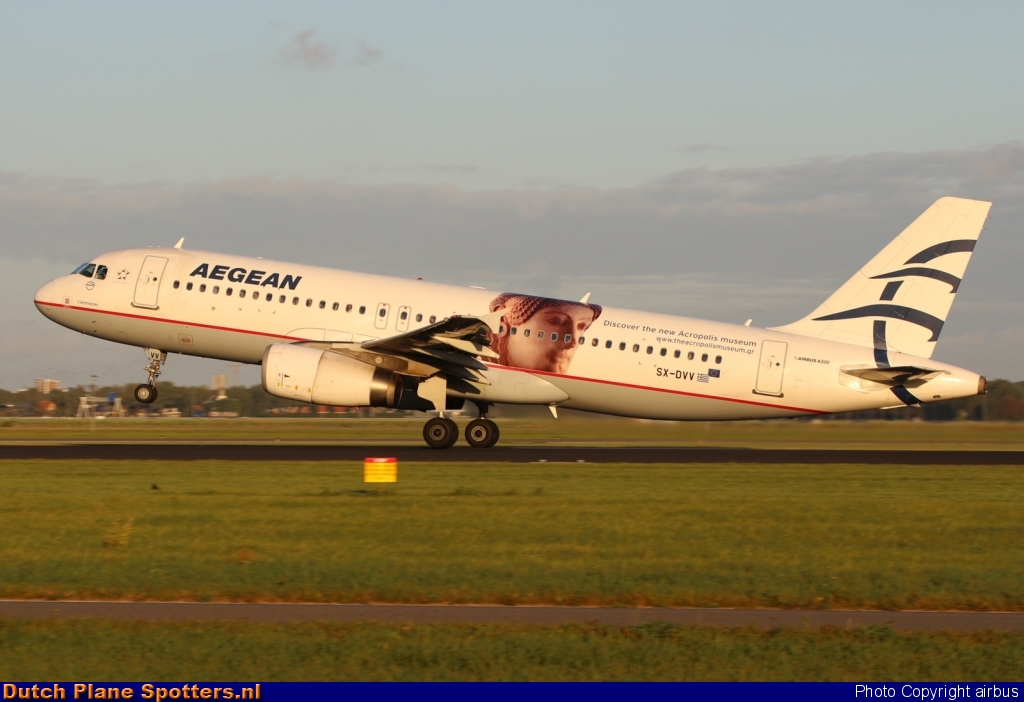 SX-DVV Airbus A320 Aegean Airlines by airbus
