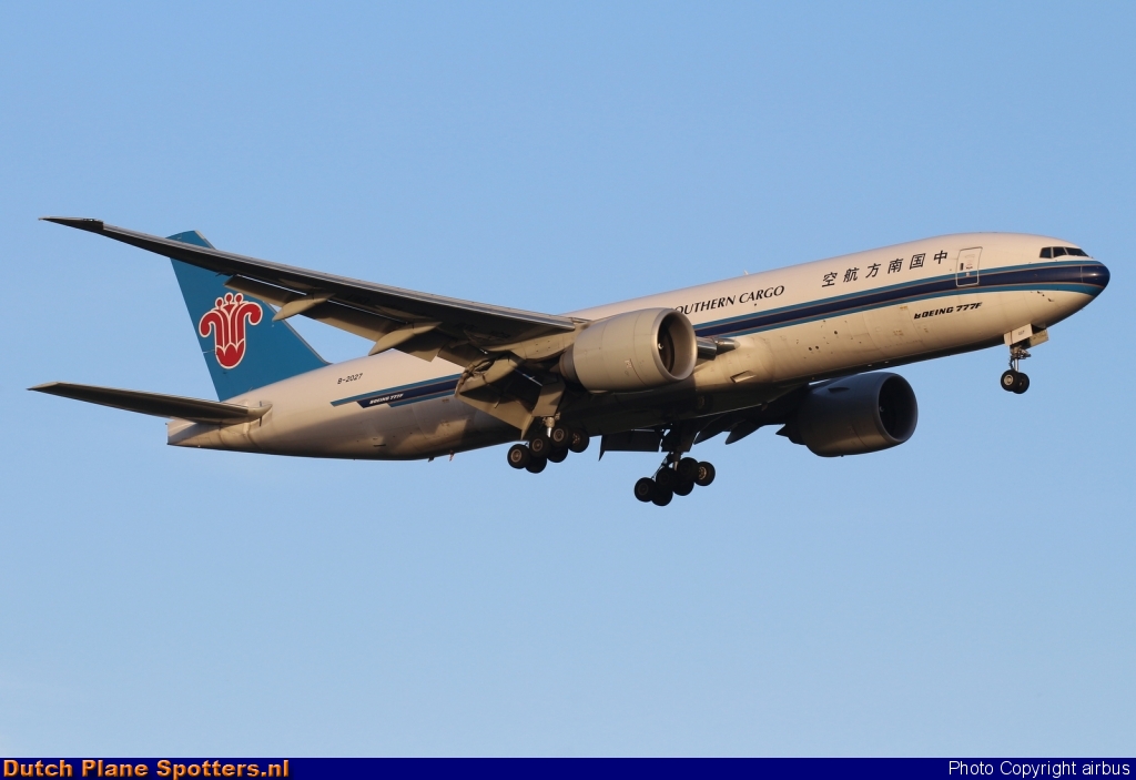 B-2027 Boeing 777-F China Southern Cargo by airbus