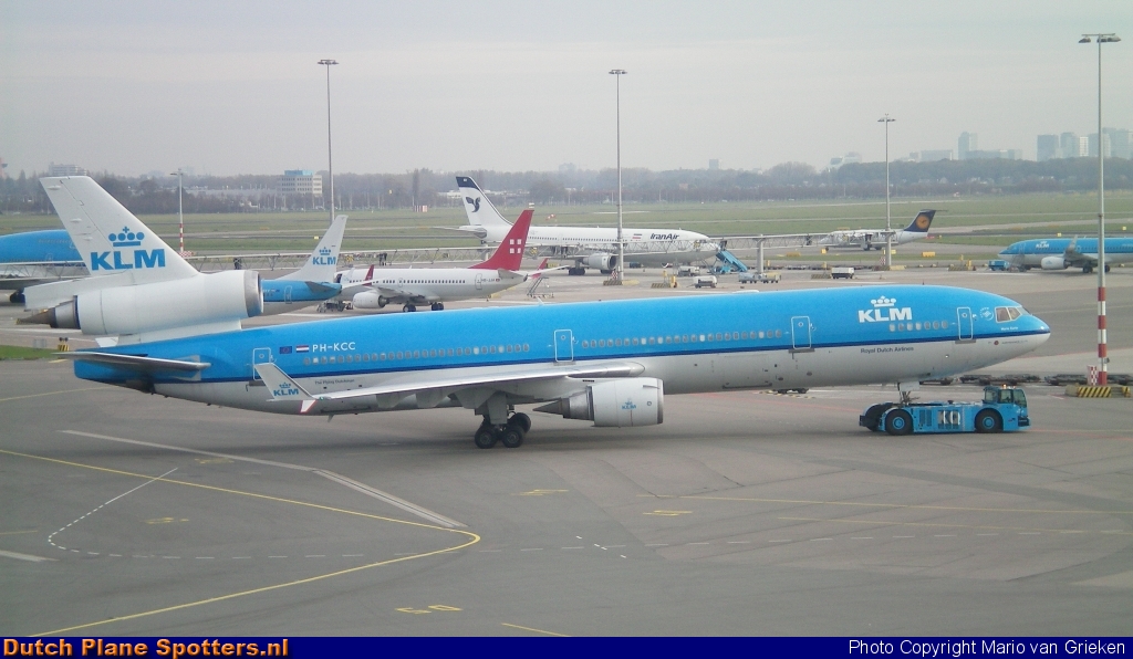 PH-KCC McDonnell Douglas MD-11 KLM Royal Dutch Airlines by MariovG