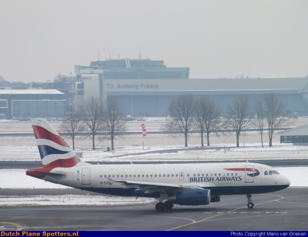 G-EUPN Airbus A319 British Airways by MariovG