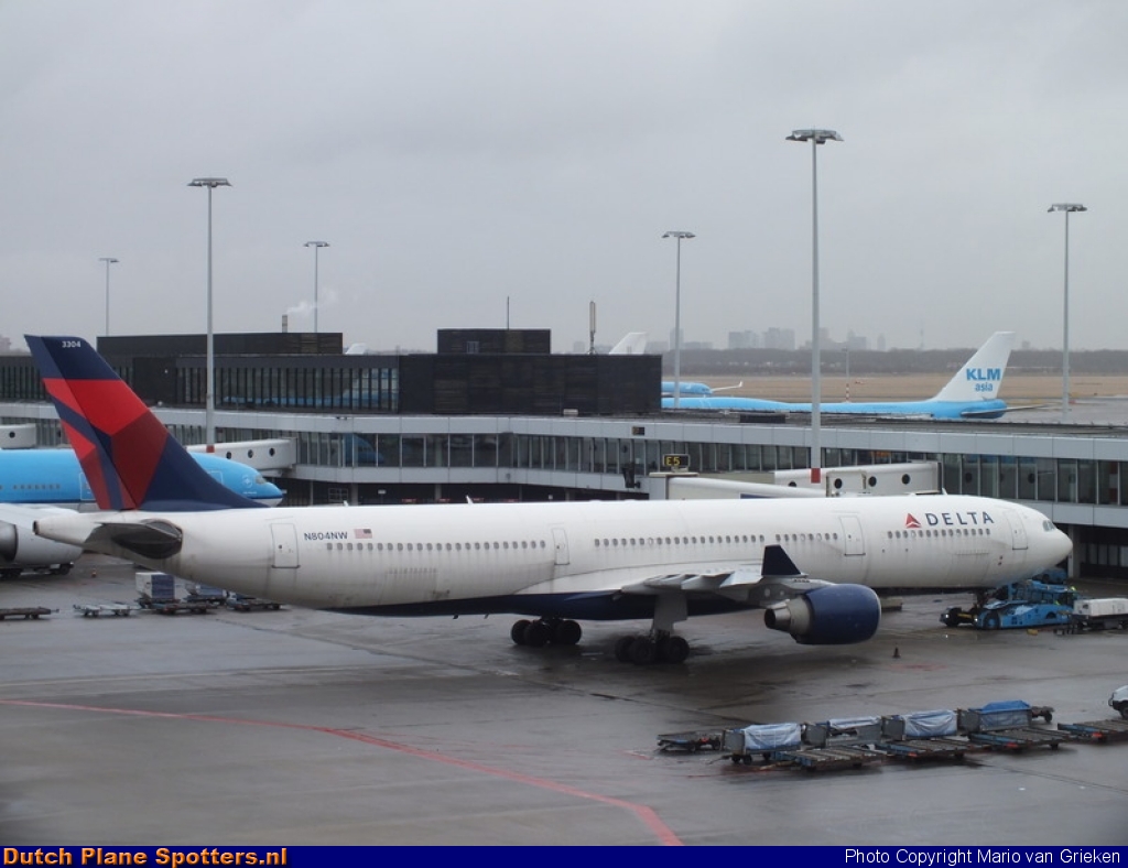 N804NW Airbus A330-300 Delta Airlines by MariovG