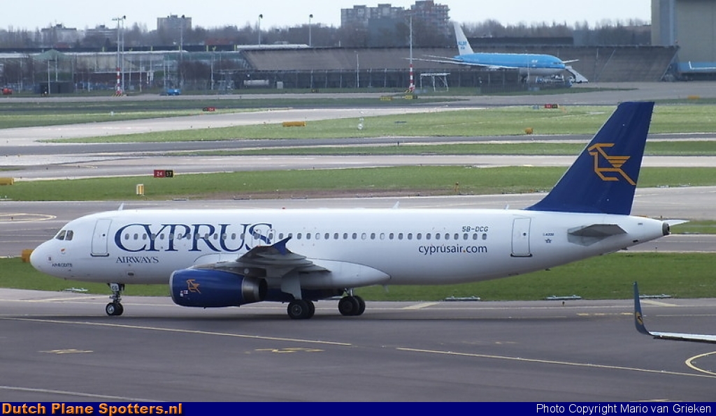 5B-DCG Airbus A320 Cyprus Airways by MariovG
