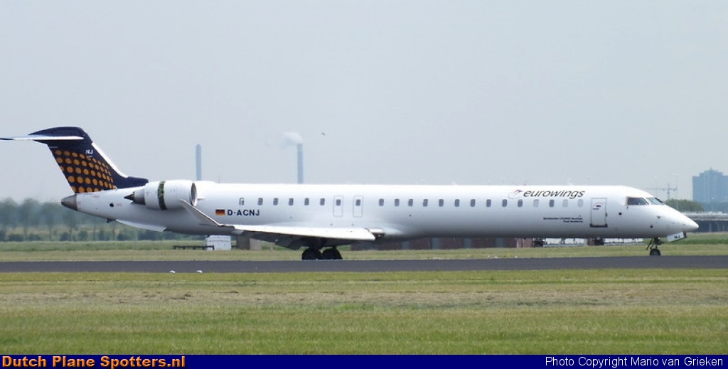 D-ACNJ Bombardier Canadair CRJ900 Eurowings by MariovG