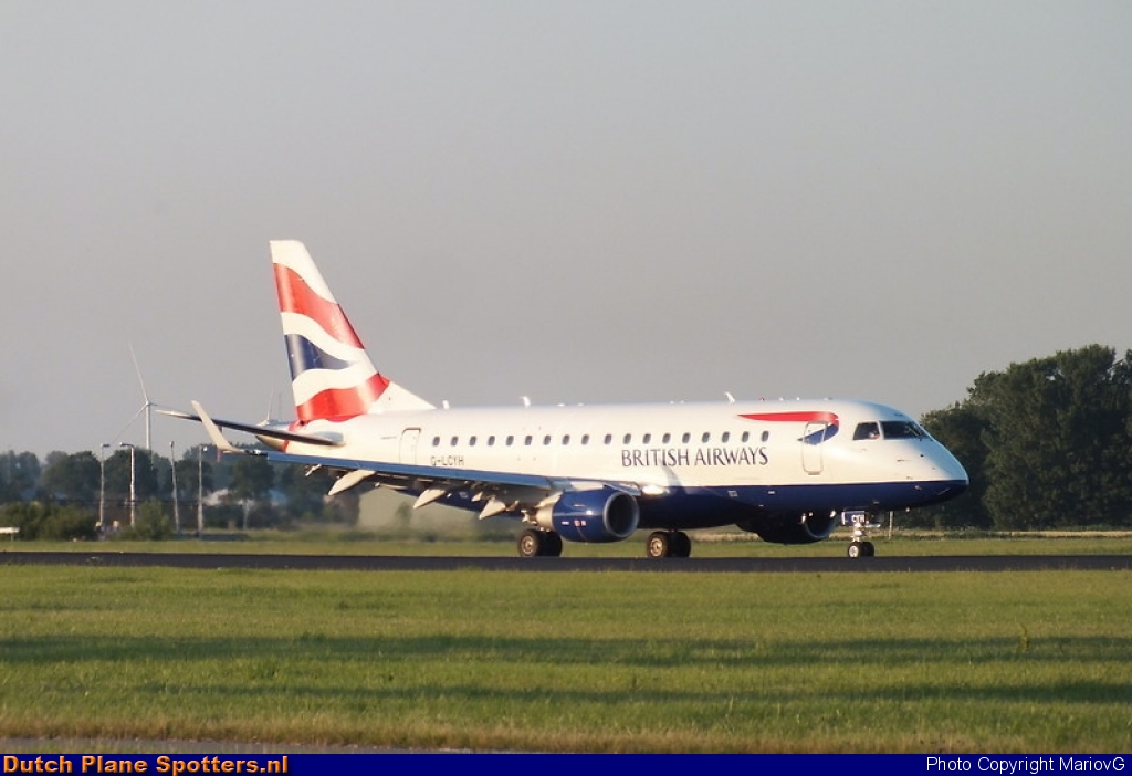 G-LCYH Embraer 170 BA CityFlyer (British Airways) by MariovG
