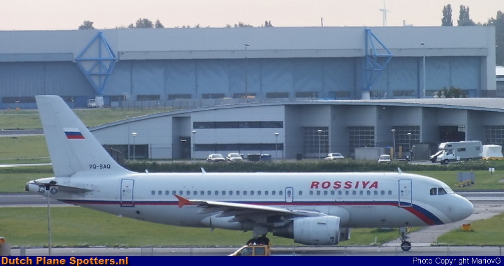 VQ-BAQ Airbus A319 Rossiya Airlines by MariovG