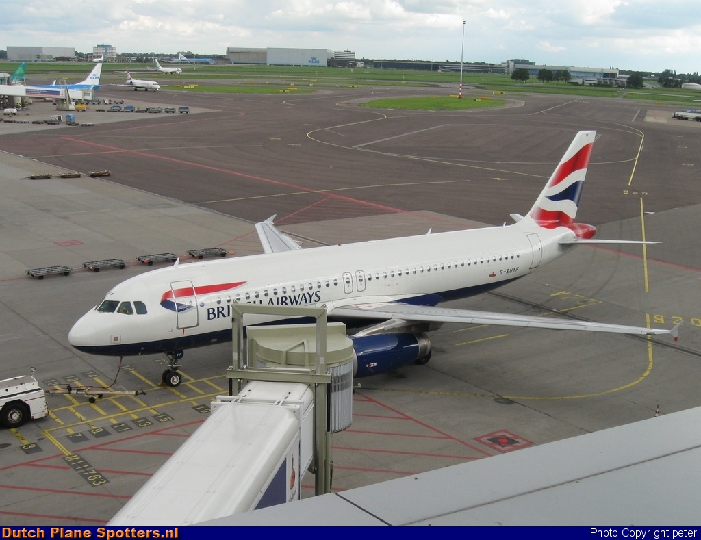 G-EUYF Airbus A320 British Airways by peter