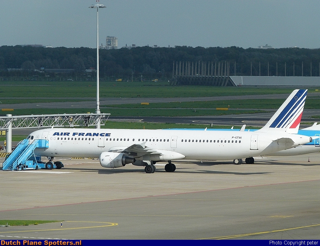 F-GTAI Airbus A321 Air France by peter