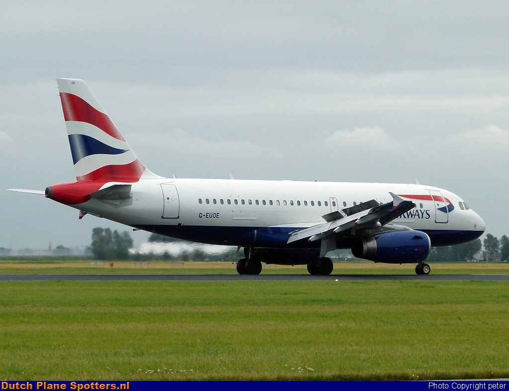G-EUOE Airbus A319 British Airways by peter