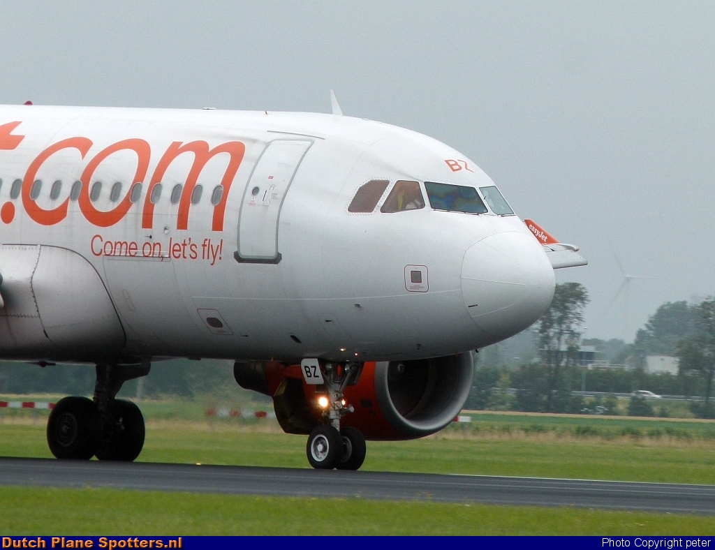 G-EZBZ Airbus A319 easyJet by peter