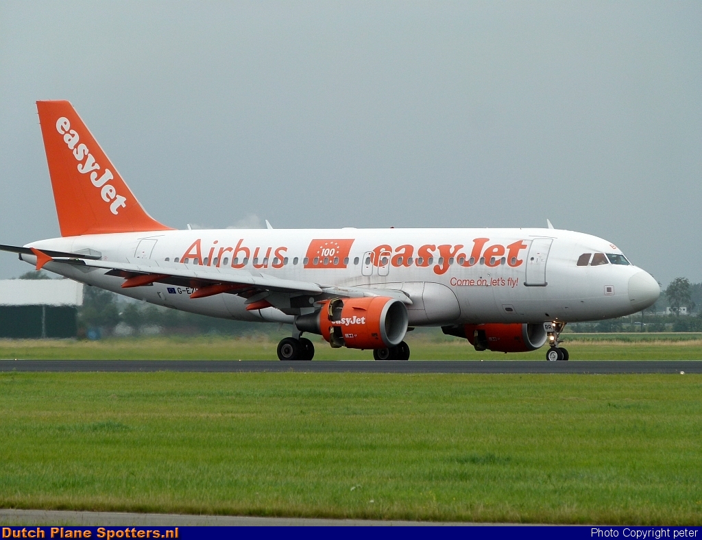 G-EZBR Airbus A319 easyJet by peter