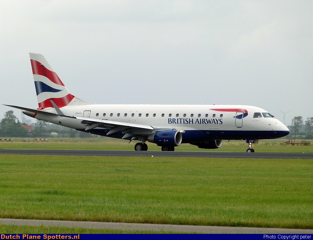 G-LCYF Embraer 170 BA CityFlyer (British Airways) by peter