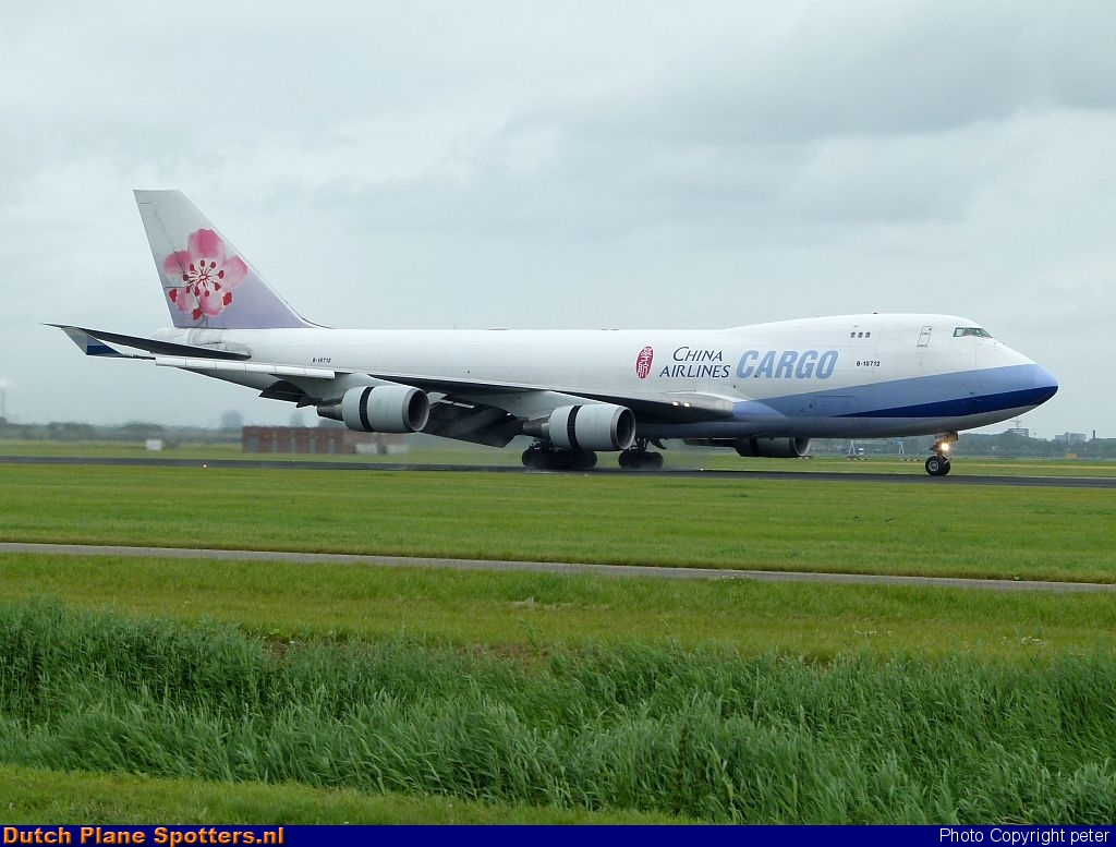 B-18712 Boeing 747-400 China Airlines Cargo by peter