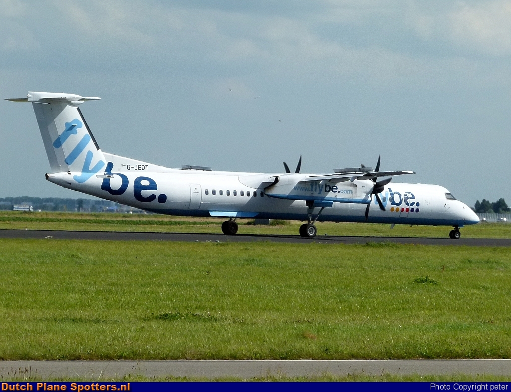G-JEDT Bombardier Dash 8-Q400 Flybe by peter
