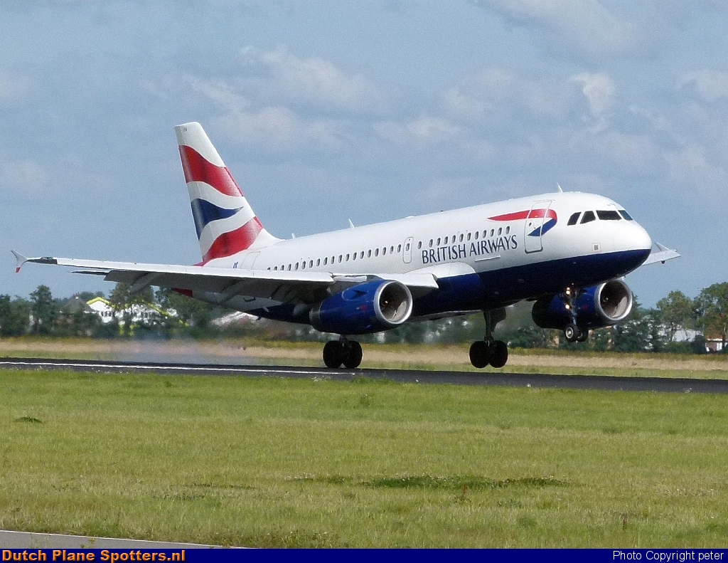 G-EUOA Airbus A319 British Airways by peter