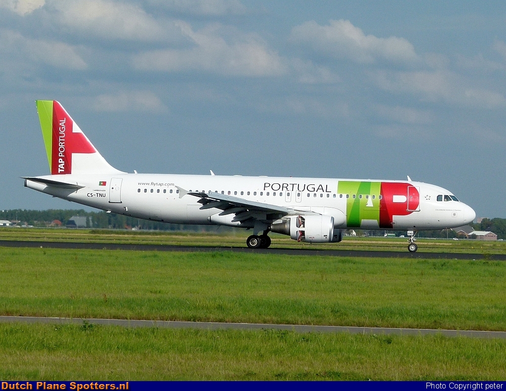 CS-TNU Airbus A320 TAP Air Portugal by peter
