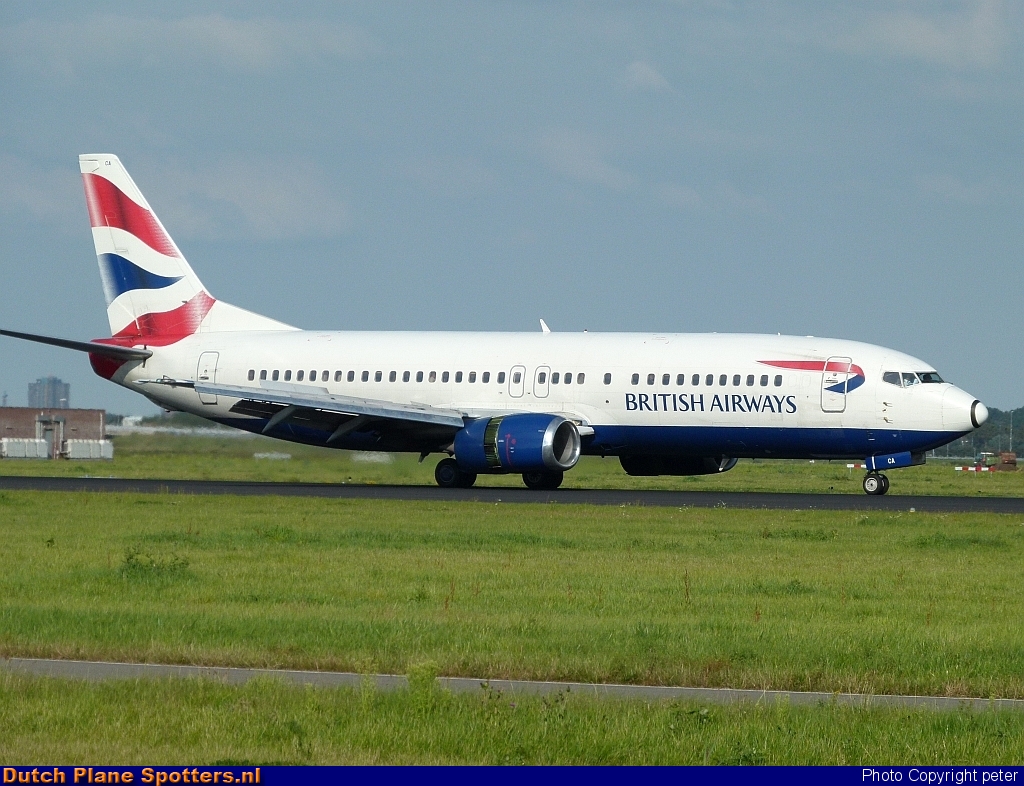 G-DOCA Boeing 737-400 British Airways by peter