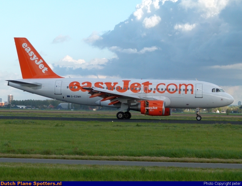 G-EZMH Airbus A319 easyJet by peter