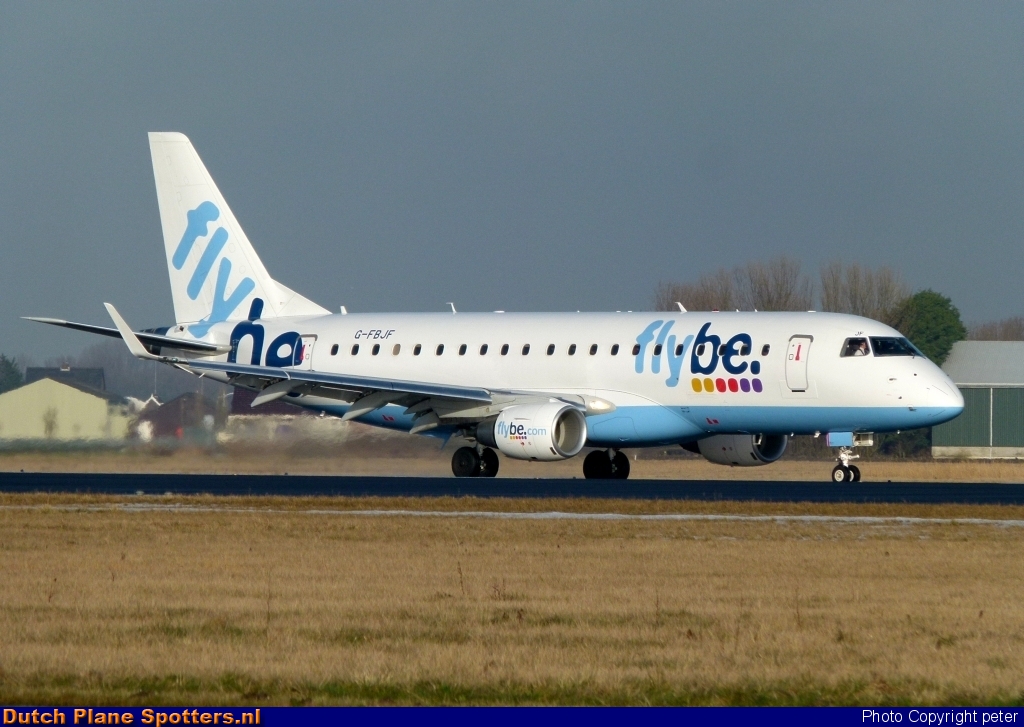 G-FBJF Embraer 175 Flybe by peter