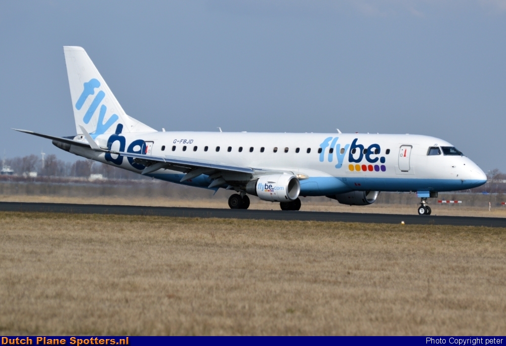 G-FBJD Embraer 175 Flybe by peter