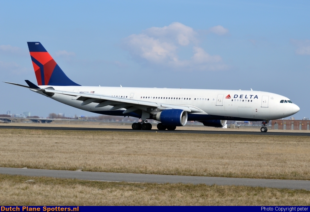 N861NW Airbus A330-200 Delta Airlines by peter