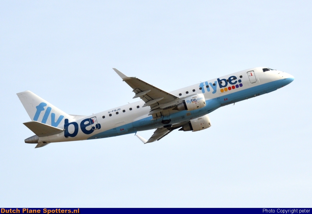 G-FBJD Embraer 175 Flybe by peter