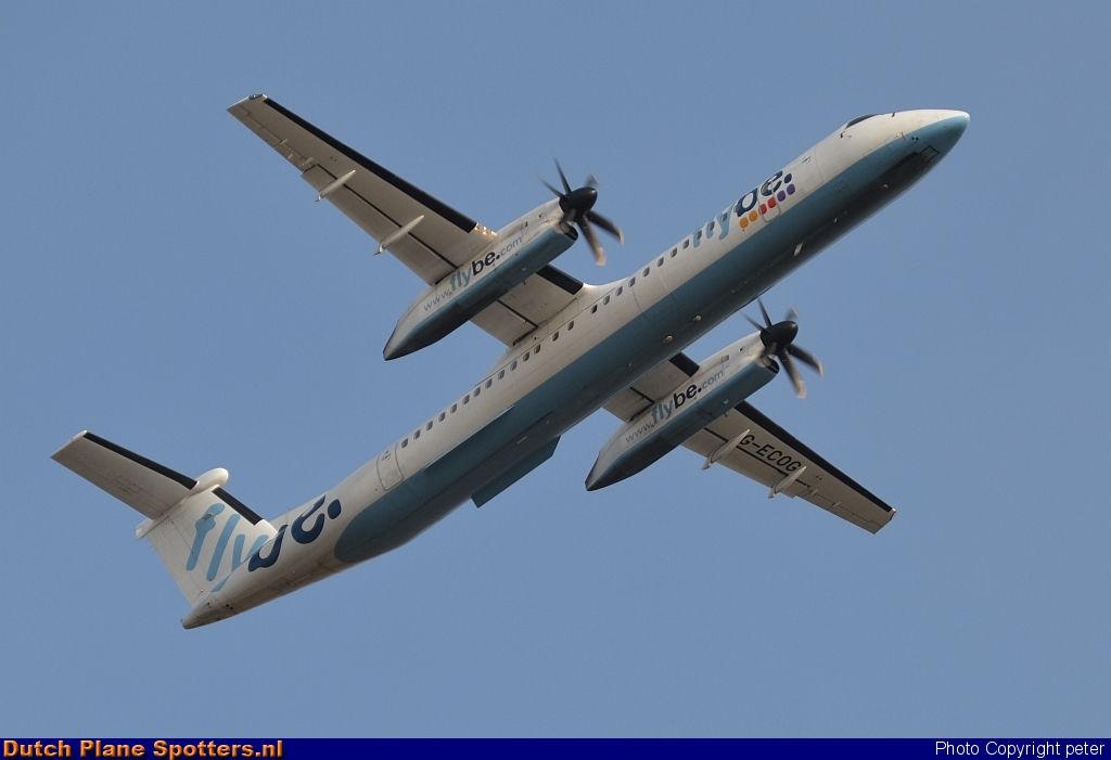G-ECOG Bombardier Dash 8-Q400 Flybe by peter