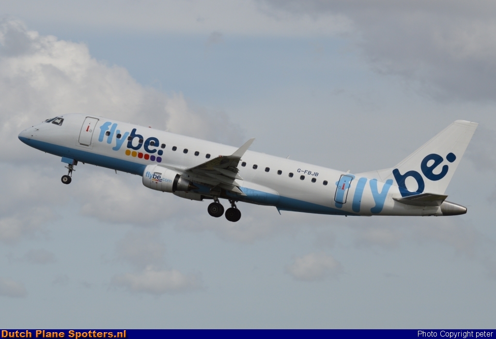 G-FBJB Embraer 175 Flybe by peter
