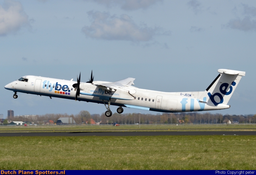 G-JECM Bombardier Dash 8-Q400 Flybe by peter